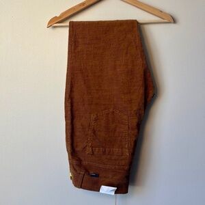 Toad & Co KARUNA CORD 5 PKT SKINNY/STRAIGHT LEG PANT SIZE 14